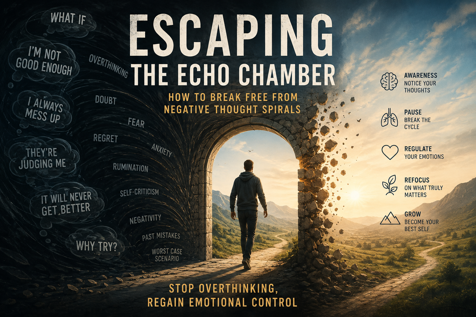 How to Break Free From Negative Thought Spirals