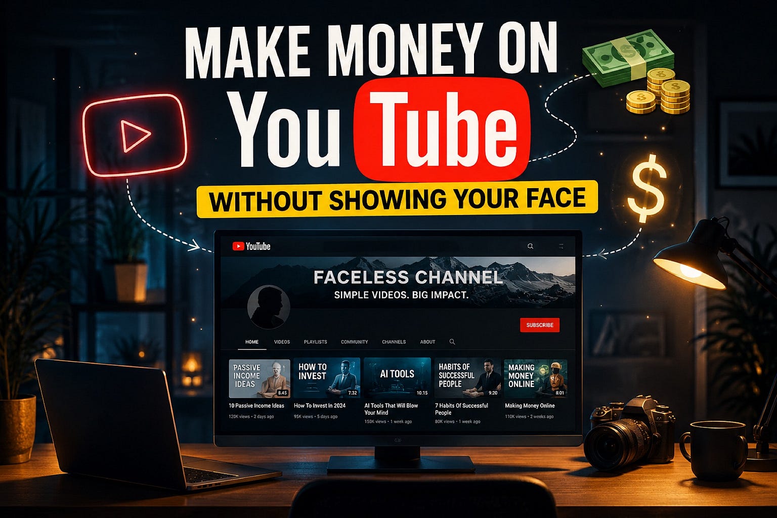 I Built a Faceless YouTube Channel Using Only Free AI