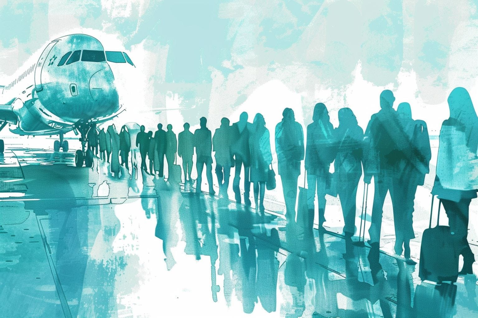 Airline passengers are cutting in line when they board. It’s time to s