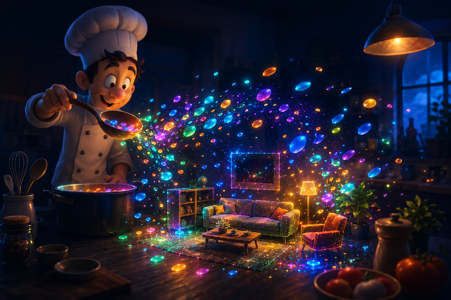 Cooking Book: Recipe for Gaussian Splats Under Virtual Sauce