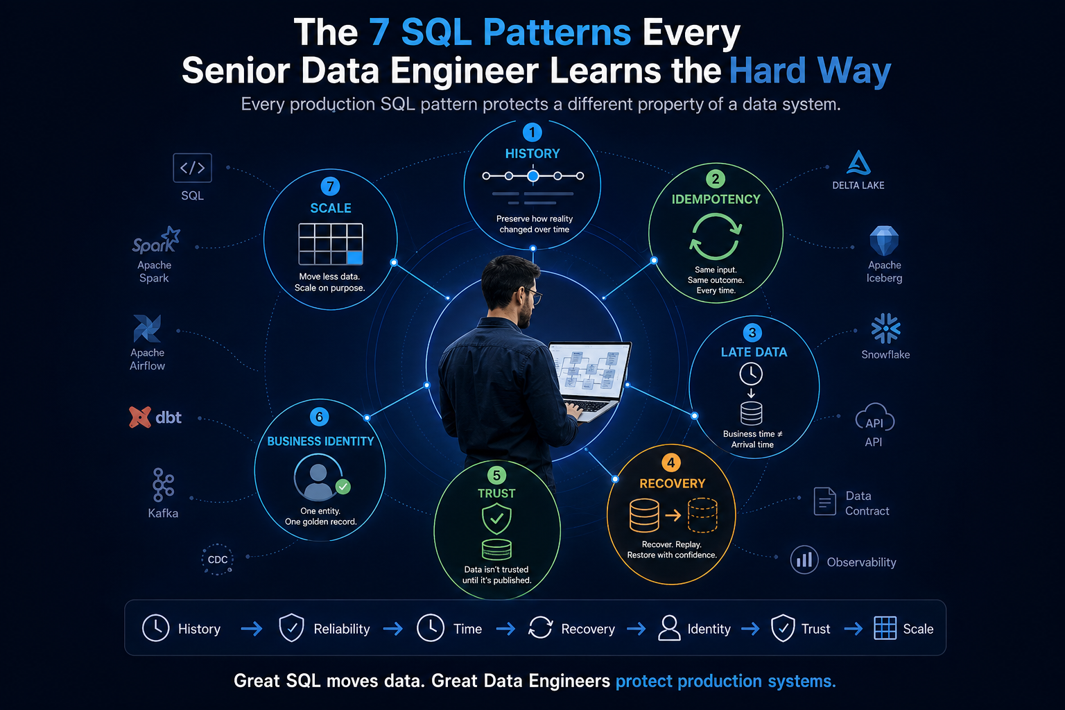 The 7 SQL Patterns Every Senior Data Engineer Learns the Hard Way