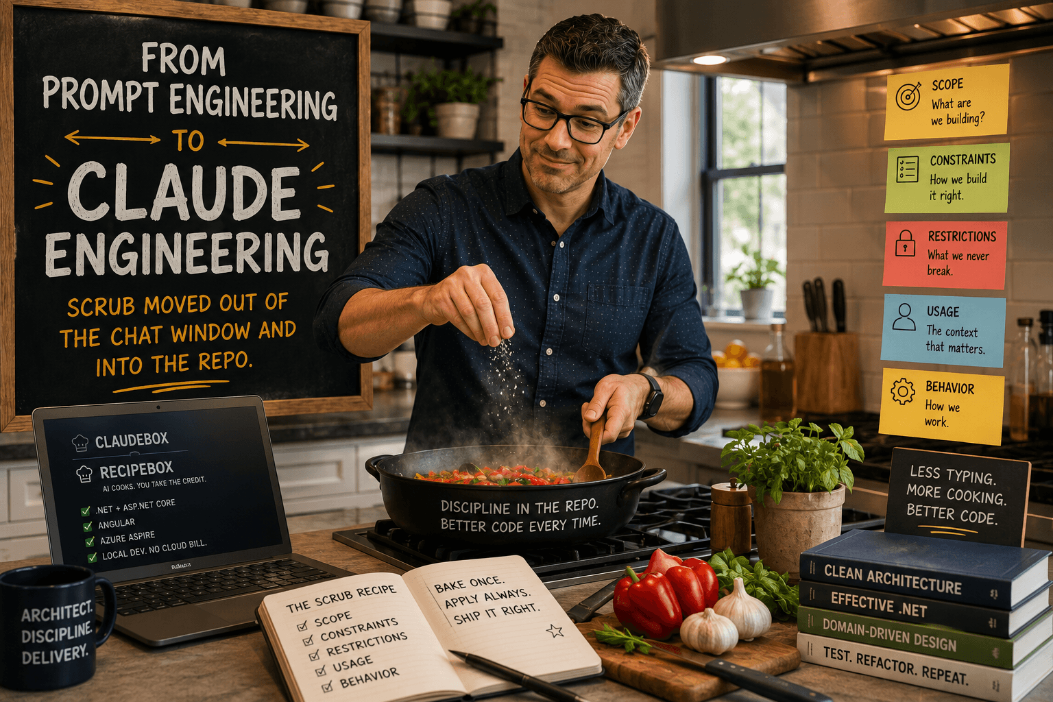 From Prompt Engineering to Claude Engineering: How SCRUB Moved Out of the Chat Window and Into the…