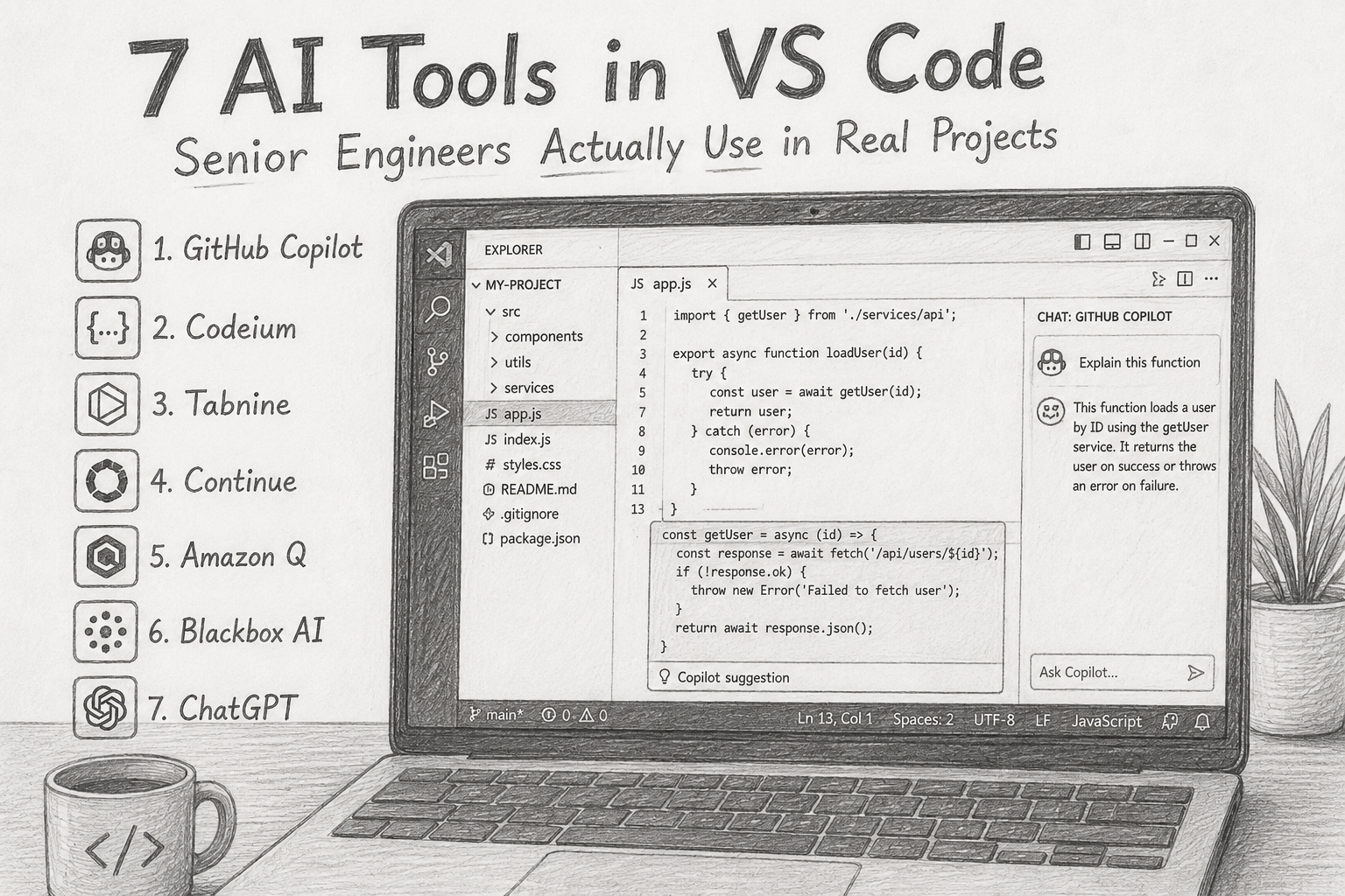 7 AI Tools in VS Code Senior Engineers Actually Use in Real Projects
