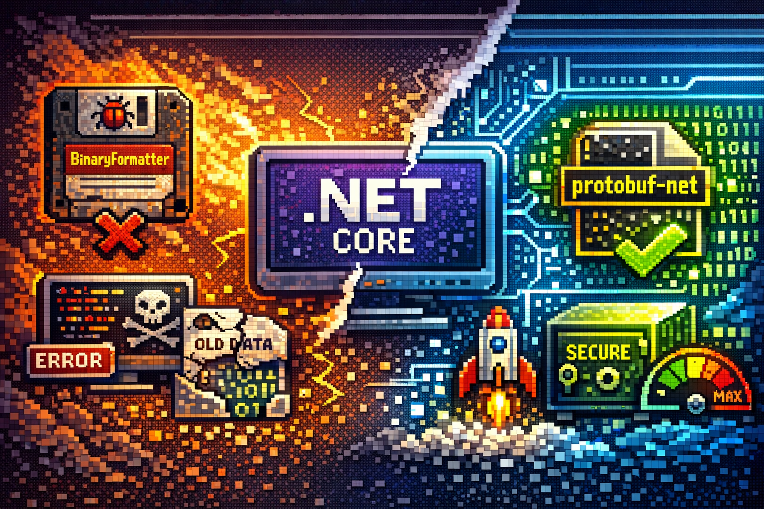 ️ Modernizing .NET — Part 16: Replacing BinaryFormatter with protobuf-net for Speed and Security