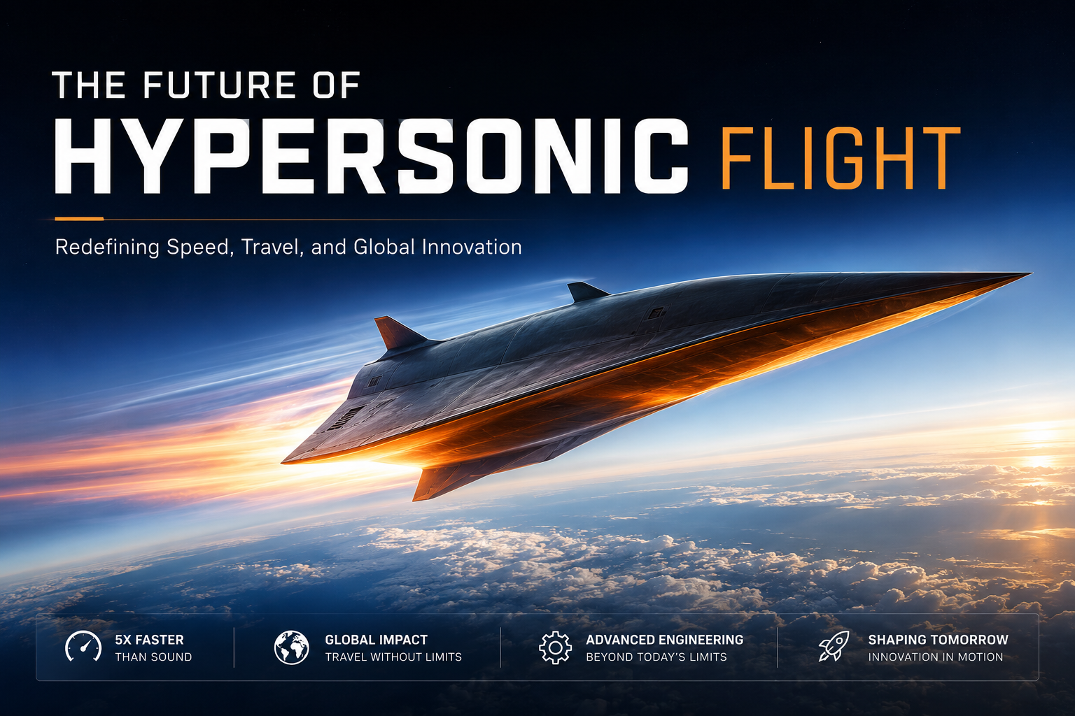 The Future of Hypersonic Flight: Redefining Speed Travel and Global In