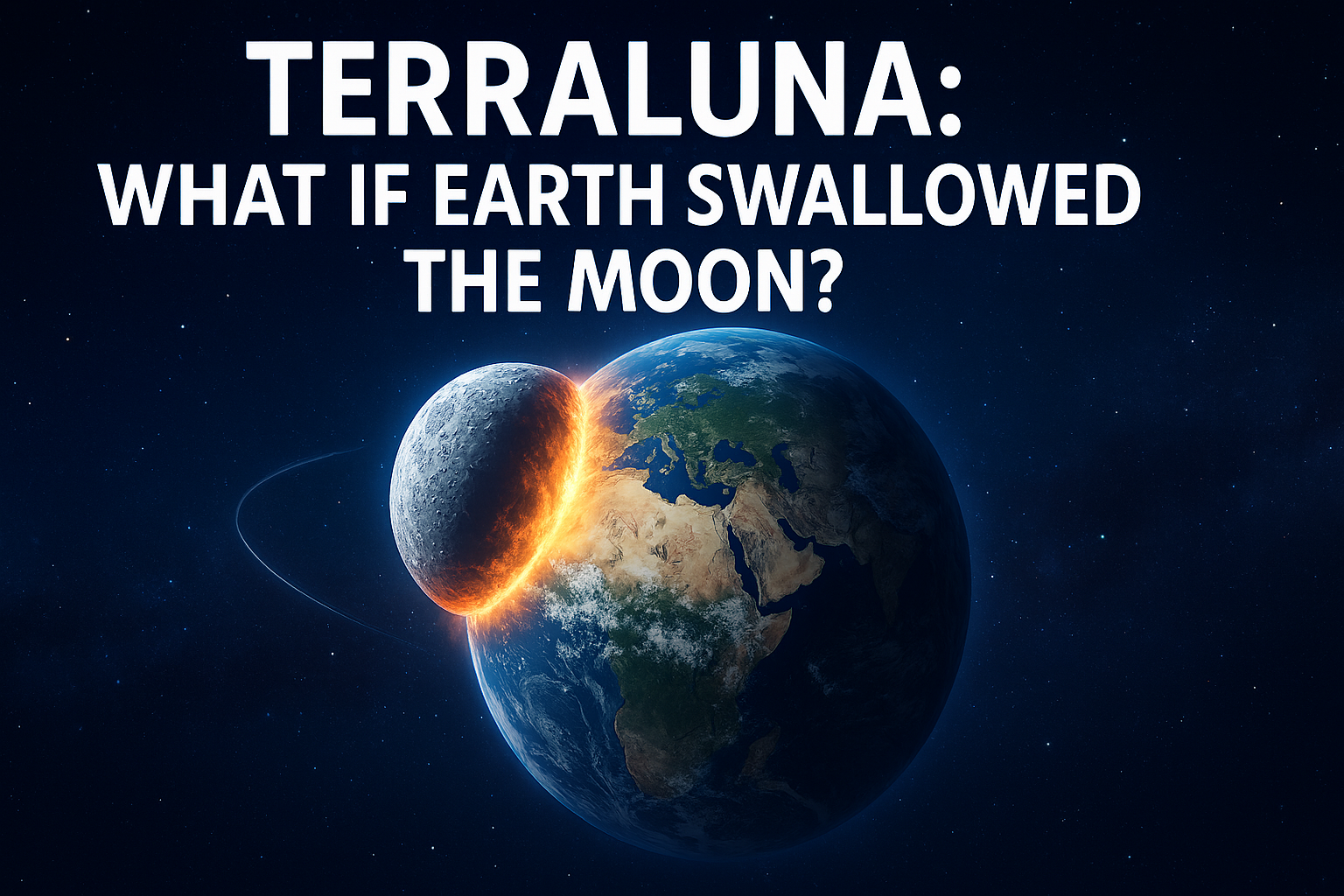 TerraLuna: What If Earth Swallowed the Moon-