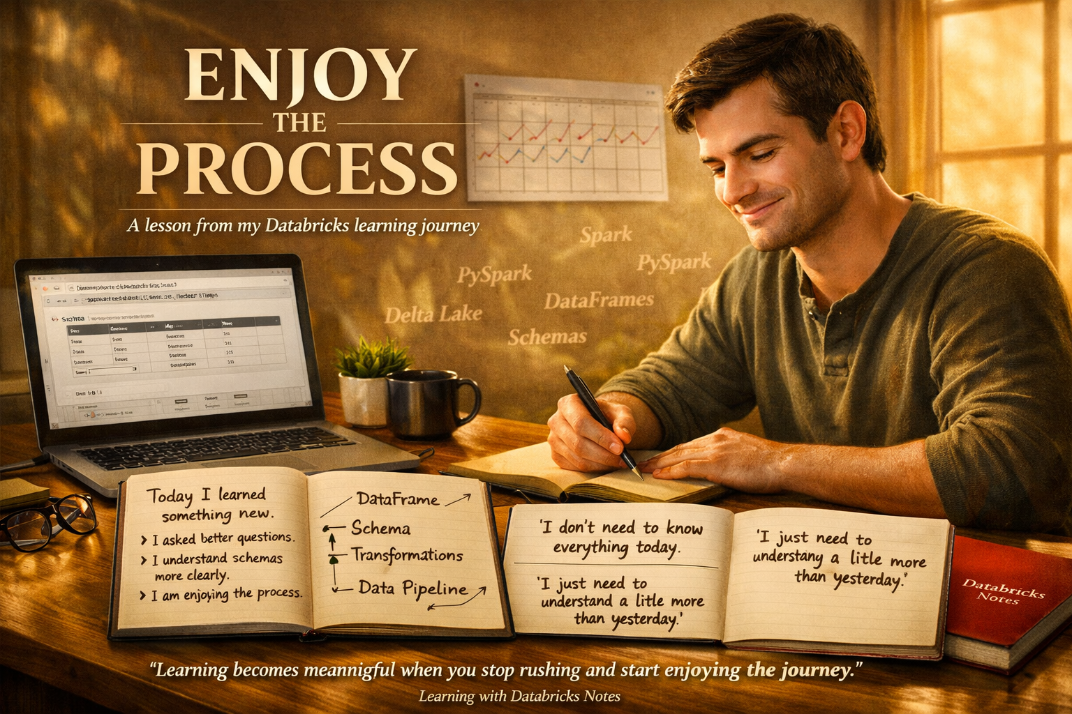 Learning Databricks Has Taught Me to Enjoy the Process