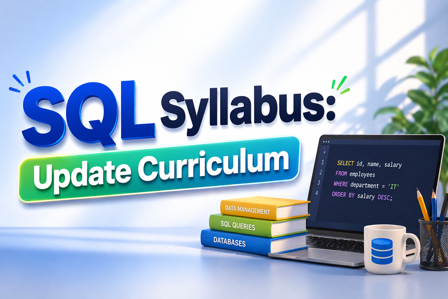 SQL Syllabus: Update 2026 Curriculum
