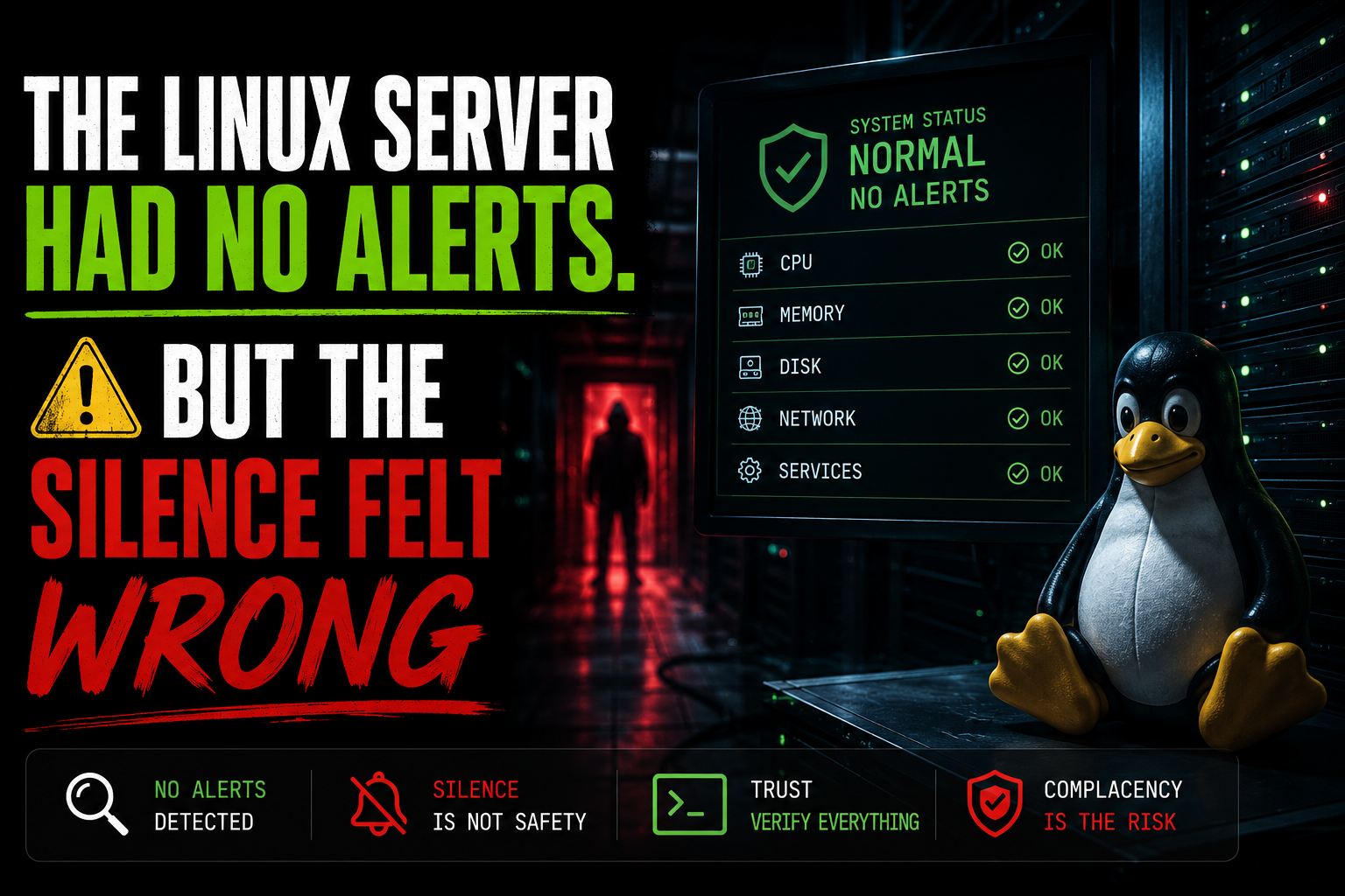 The Linux Server Had No Alerts. But the Silence Felt Wrong.