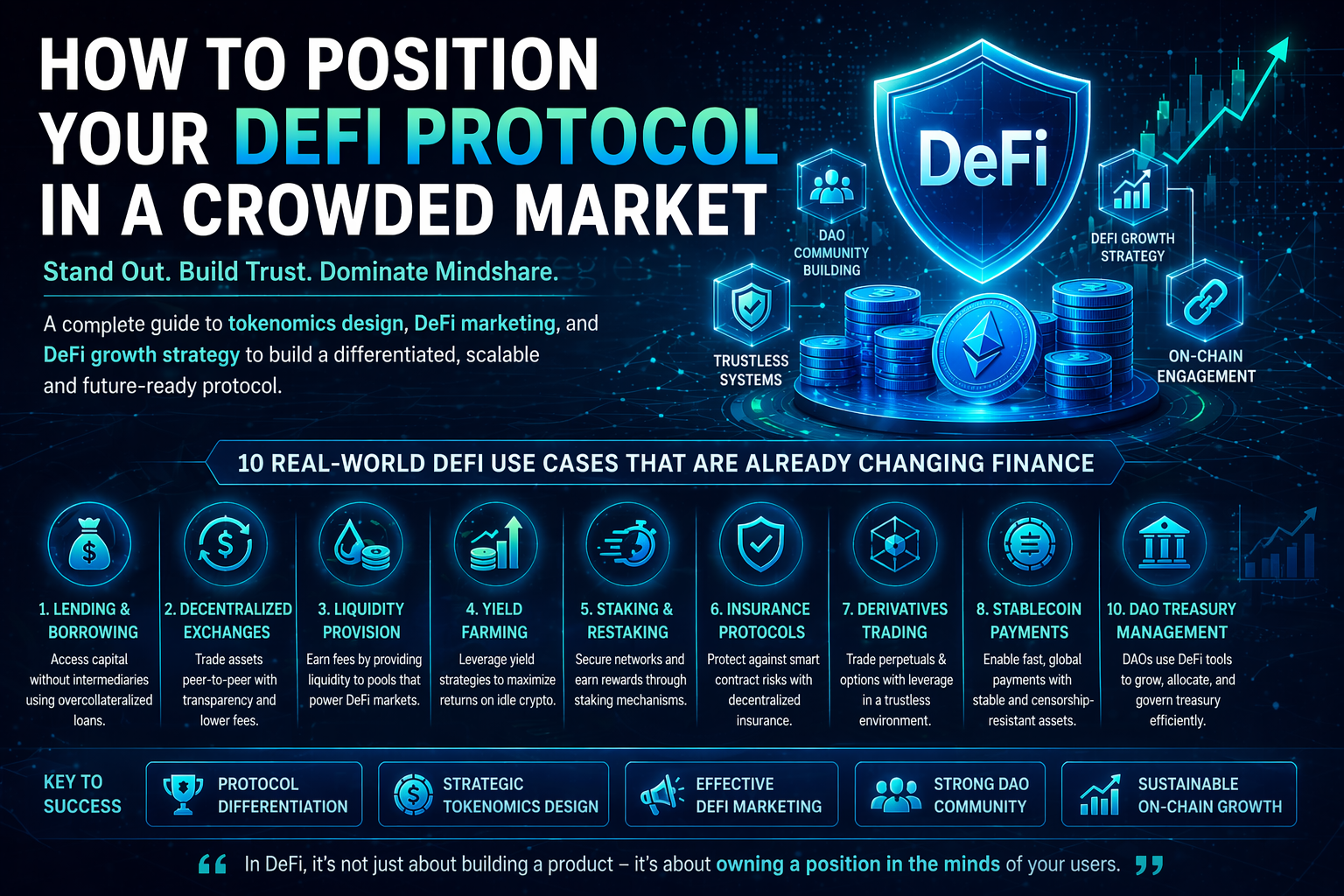 How to Position Your DeFi Protocol in a Crowded Market