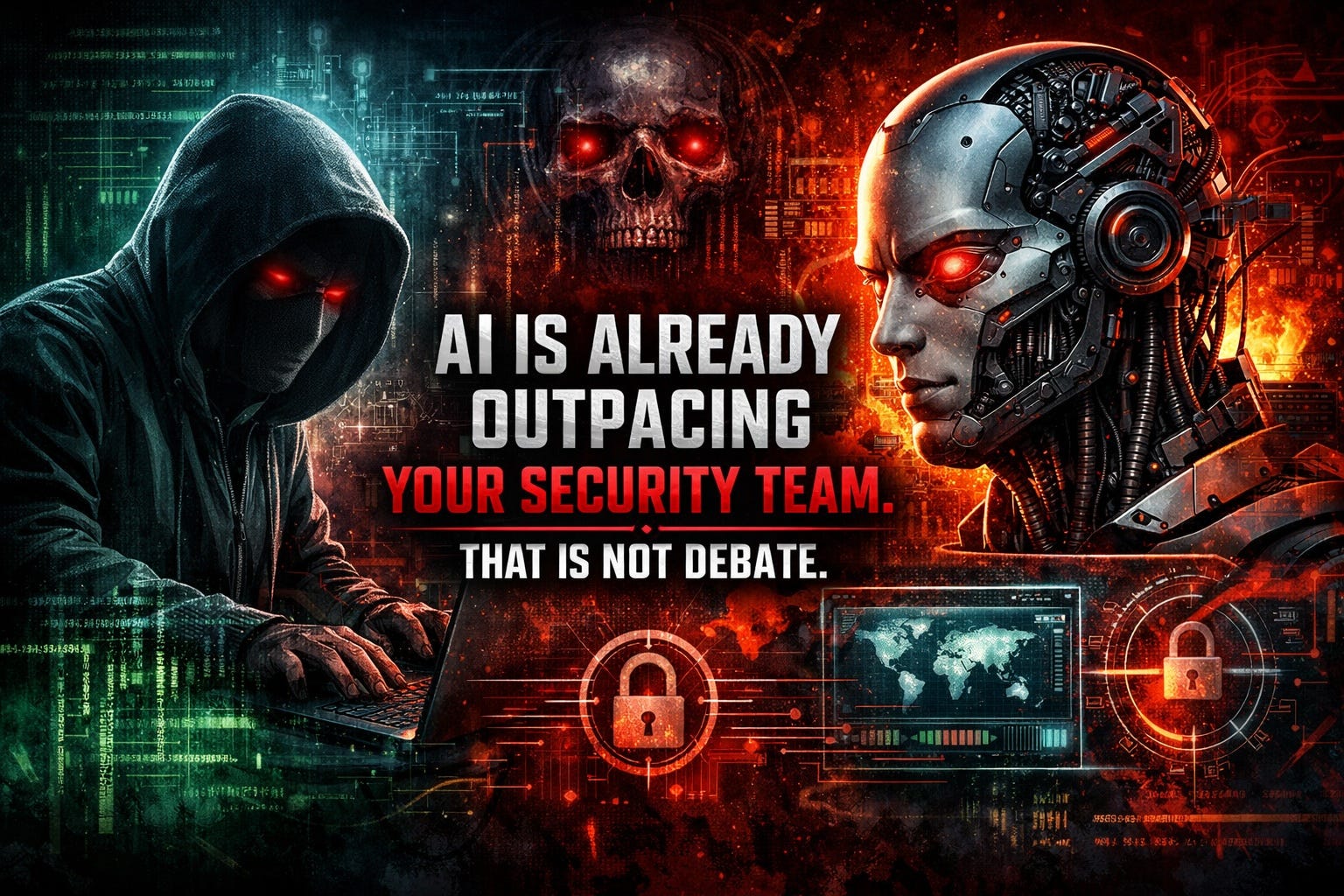AI Is Already Outpacing Your Security Team. That Is Not Debate.