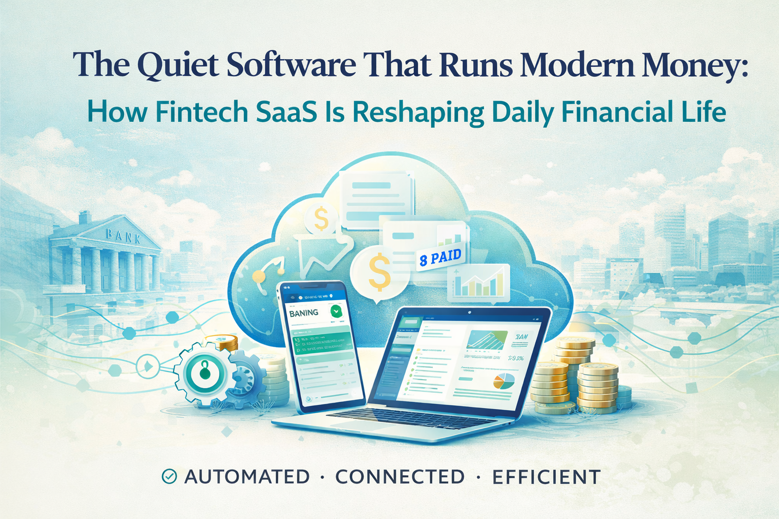 The Quiet Software That Runs Modern Money: How Fintech SaaS Is Reshaping Daily Financial Life