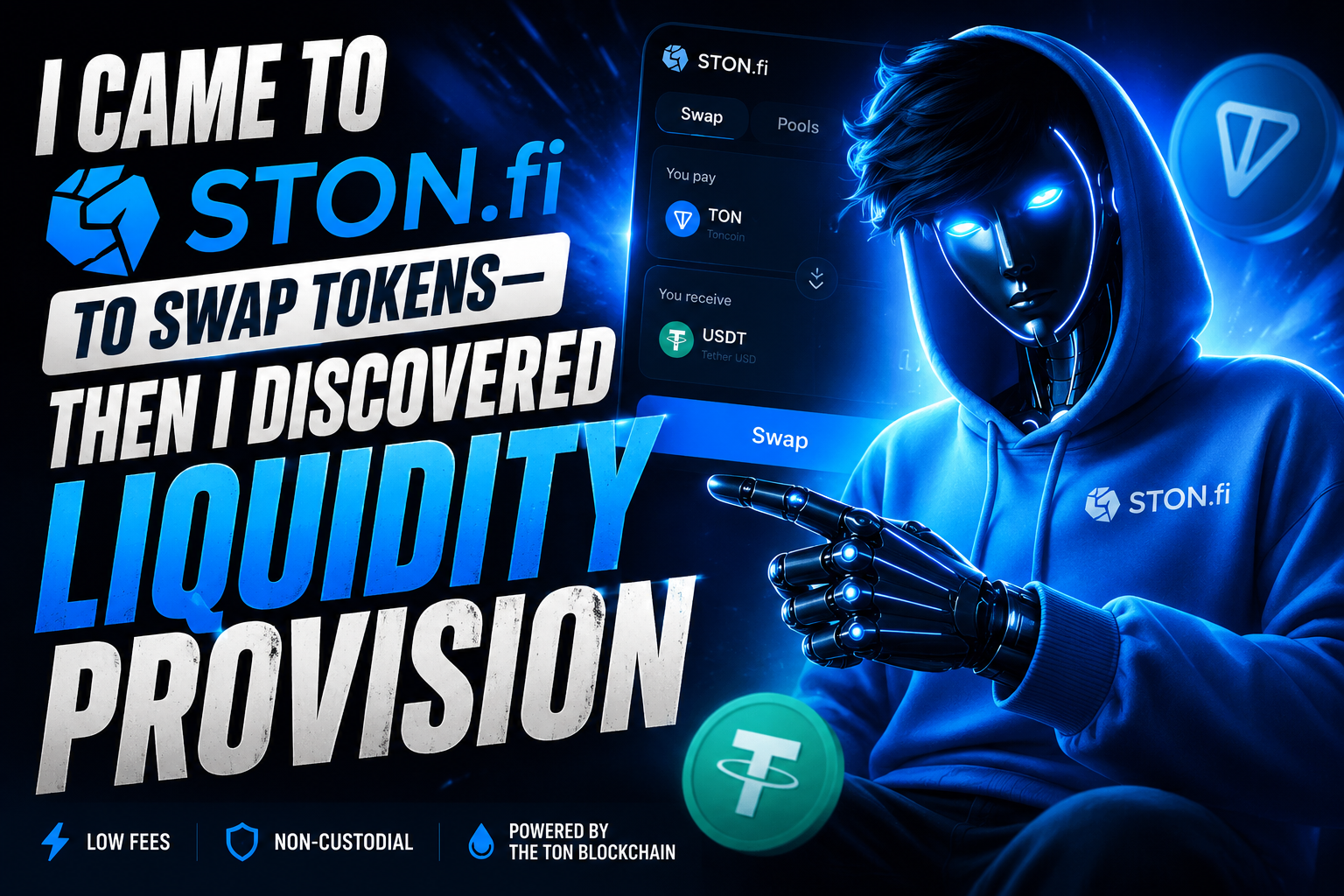 I Came to STON.fi to Swap Tokens — Then I Discovered Liquidity Provision