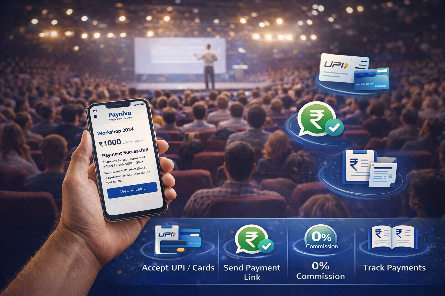 How to Collect Event Payments Online with 0% Platform Commission in India