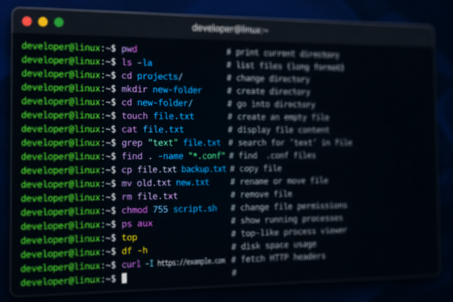 The Linux Terminal Cheatsheet I Wish I Had Earlier