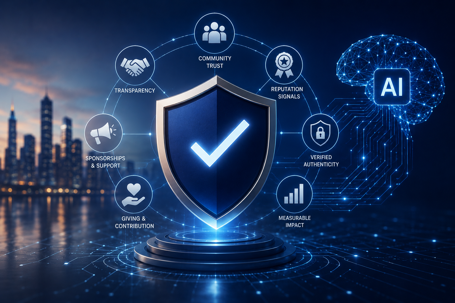Structured Reputation and the Future of Business Trust in the Age of AI