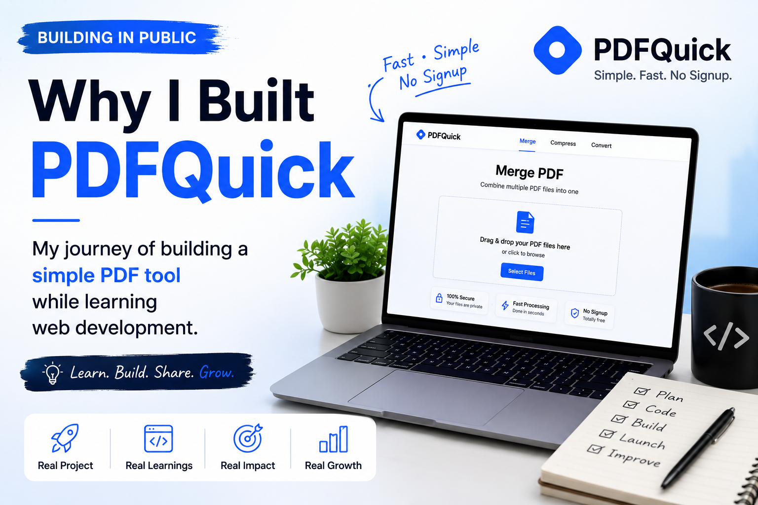 Why I Started Building Real Projects Instead of Only Watching Tutorials