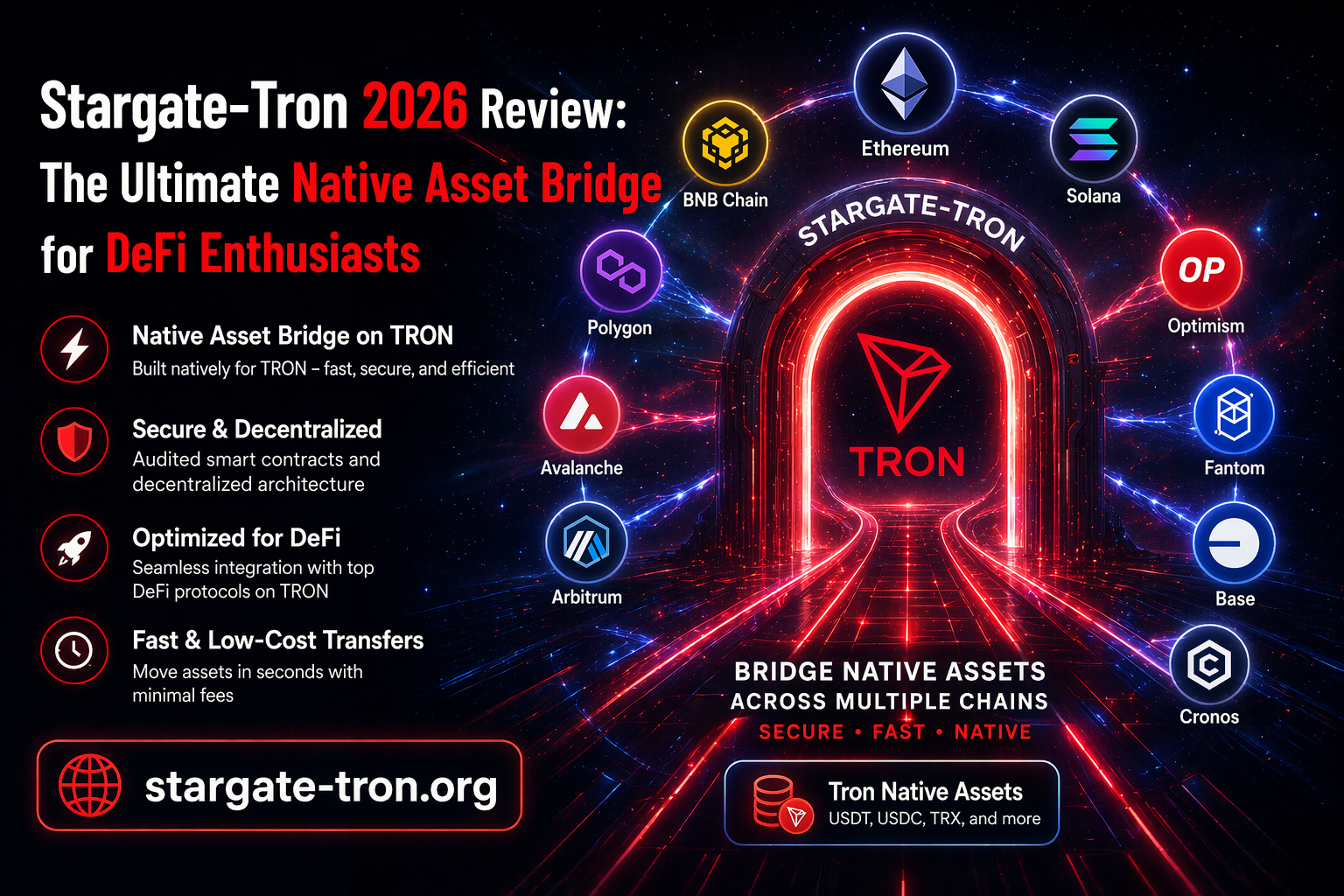 Stargate TRON DEX Review 2026: The Fastest Cross-Chain Bridge in DeFi (14+ Chains, <45 Seconds)