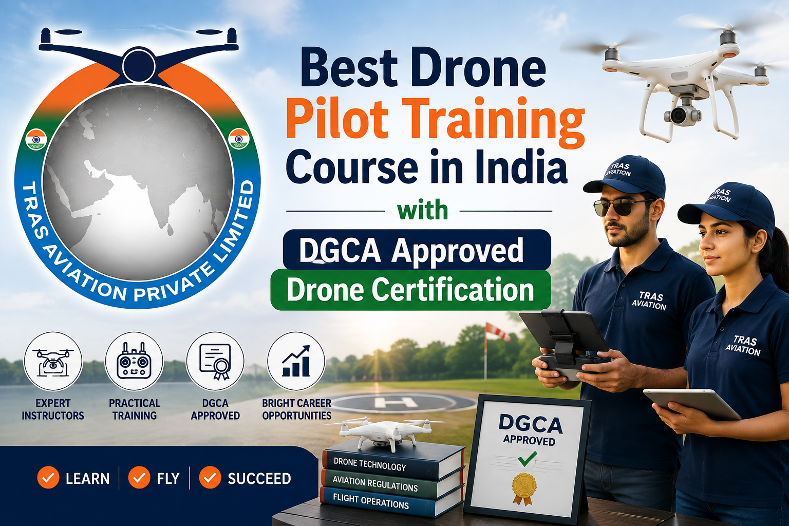 Best Drone Pilot Training Course in India with DGCA Approved Drone Cer Best Drone Pilot Training Course in India with DGCA Approved Drone Cer