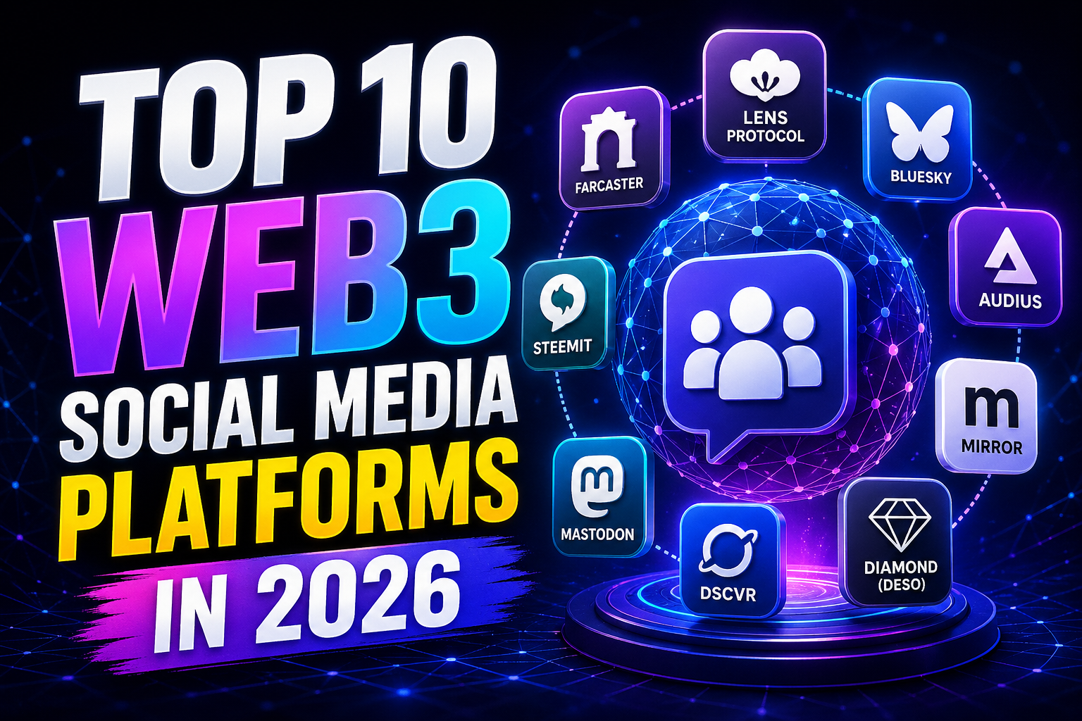 Top 10 Web3 Social Media Platforms in 2026