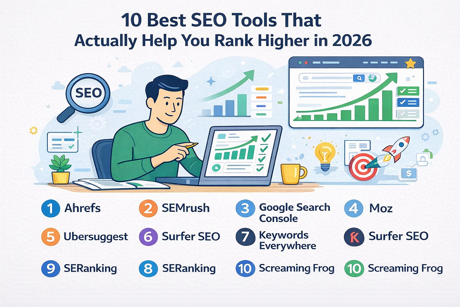 10 Best SEO Tools That Actually Help You Rank Higher in 2026