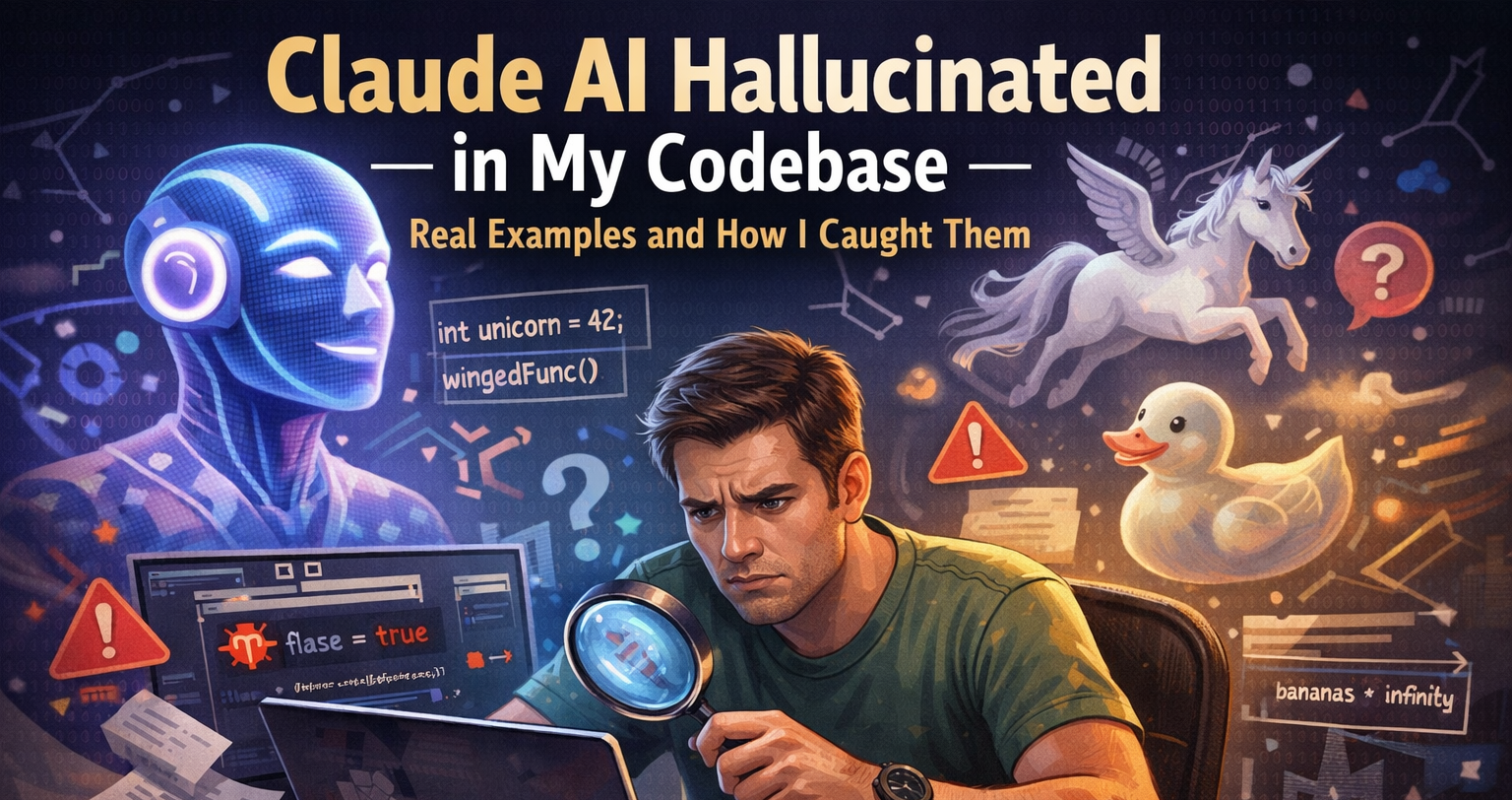 Claude AI Hallucinated in My Codebase — Real Examples and How I Caught Them