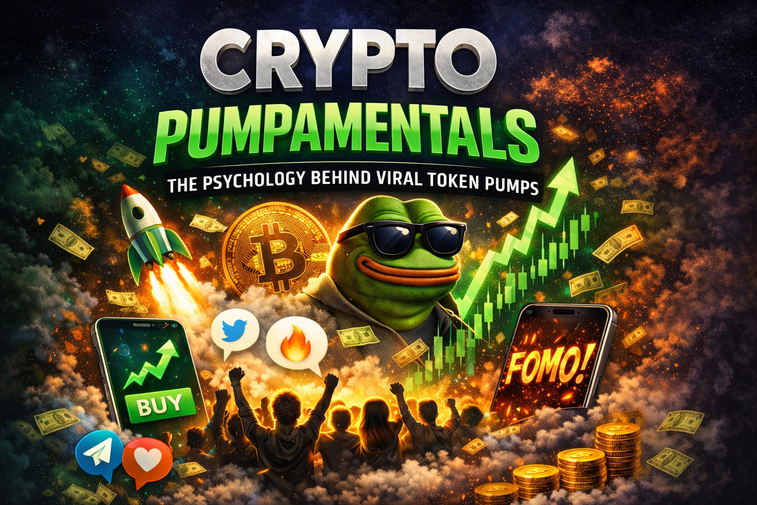 What Are Crypto Pumpamentals? (The Psychology Behind Viral Token Pumps)