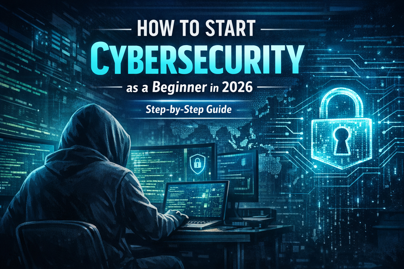 How to Start Cybersecurity as a Beginner in 2026 (Step-by-Step Guide)