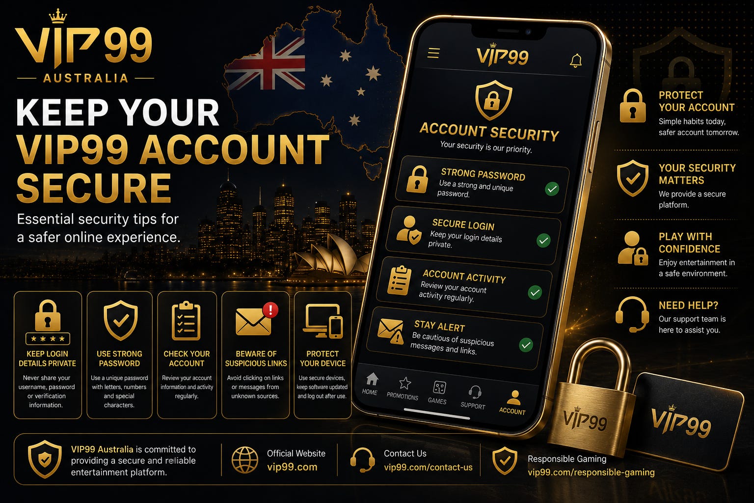 How to Keep Your VIP99 Account Secure: Essential Tips for Players
