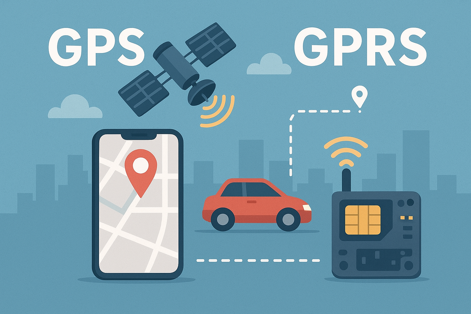 Understanding GPS and GPRS: Core Technologies Behind Modern Location and Connectivity Services