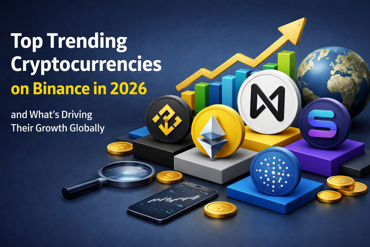 Top Trending Cryptocurrencies on Binance in 2026 and What’s Driving Their Growth Globally