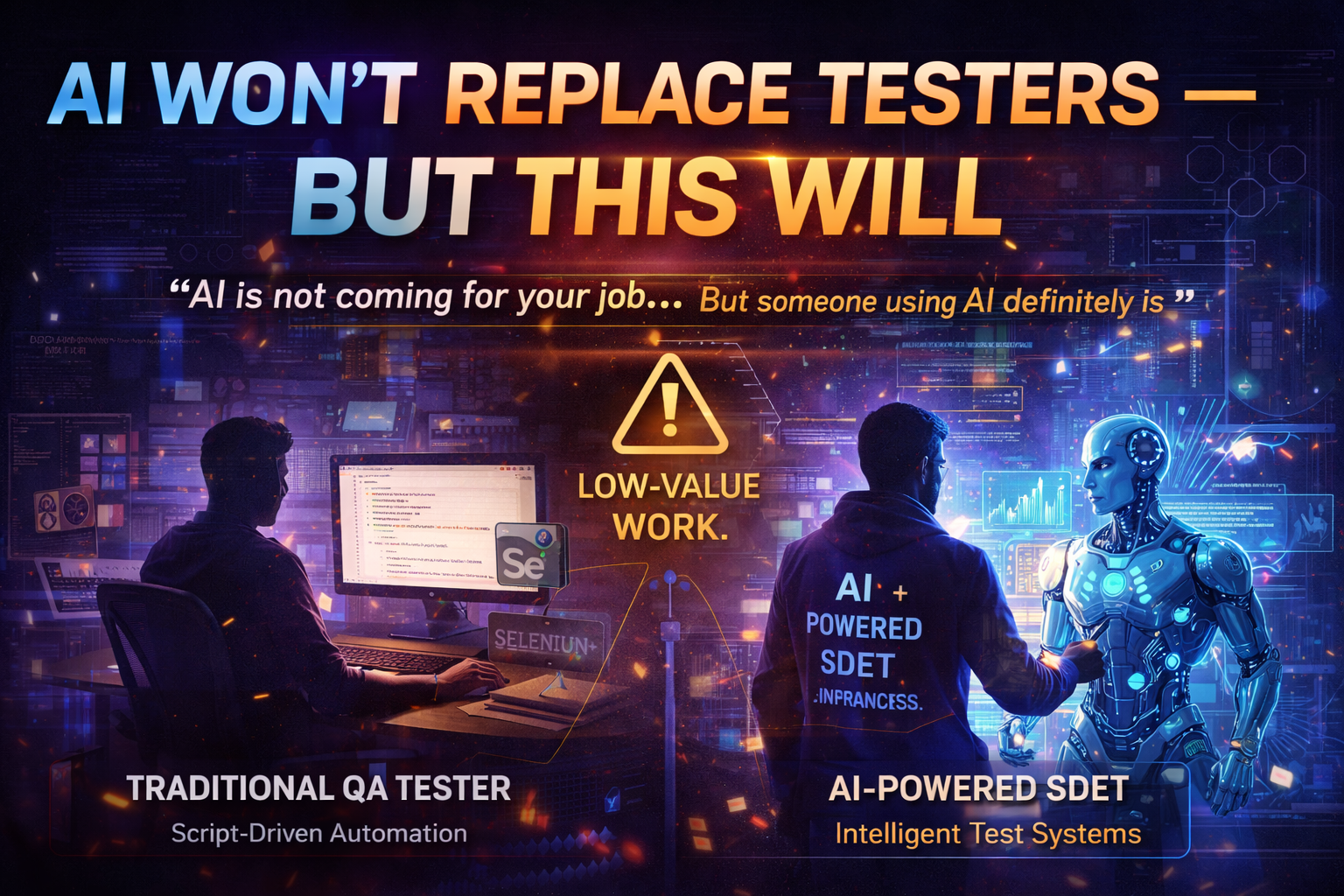 AI Won’t Replace Testers — But This Will (The Real Shift No One Is Talking About)