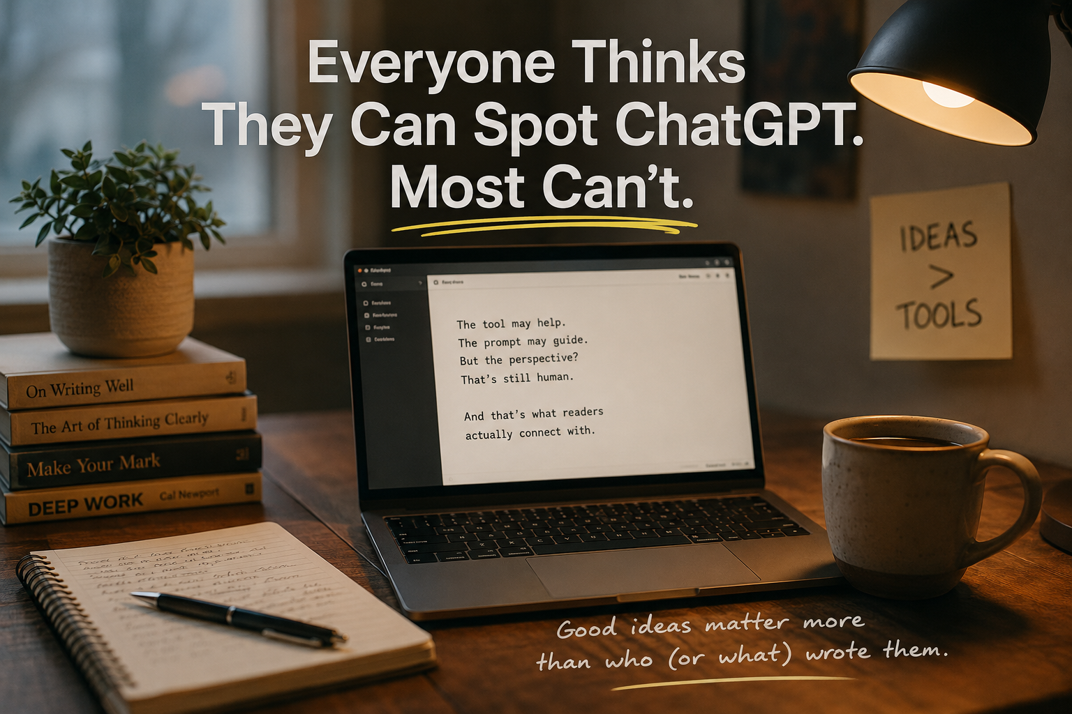 Everyone Thinks They Can Spot ChatGPT. Most Can’t.