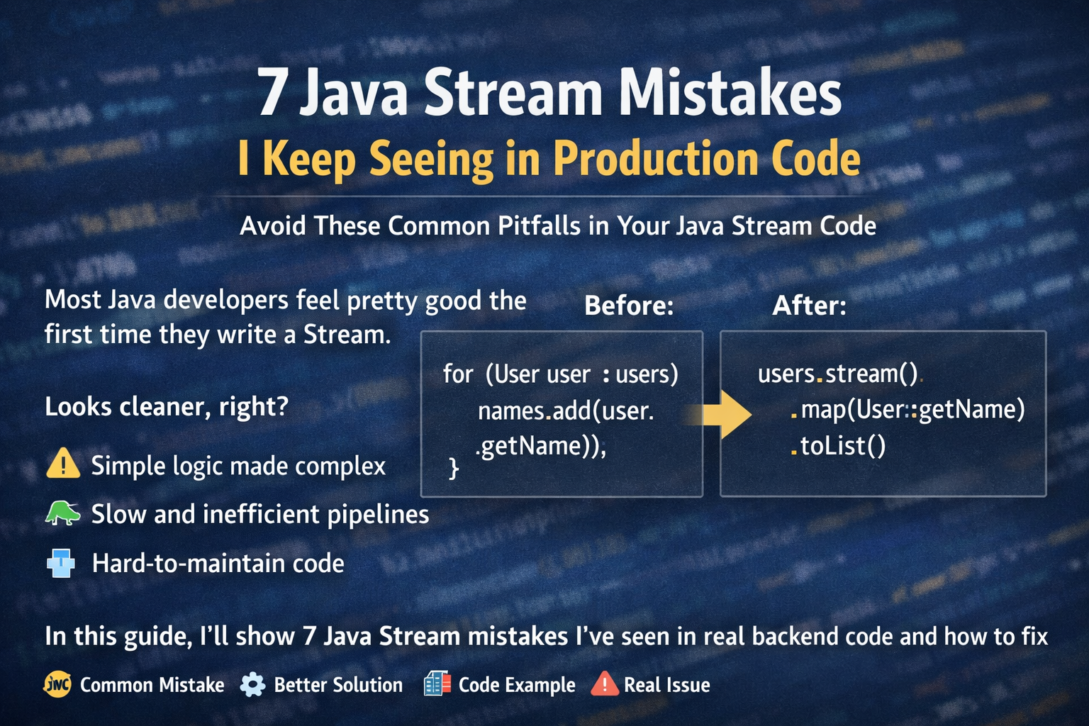 7 Java Stream Mistakes That Quietly Hurt Your Production Code