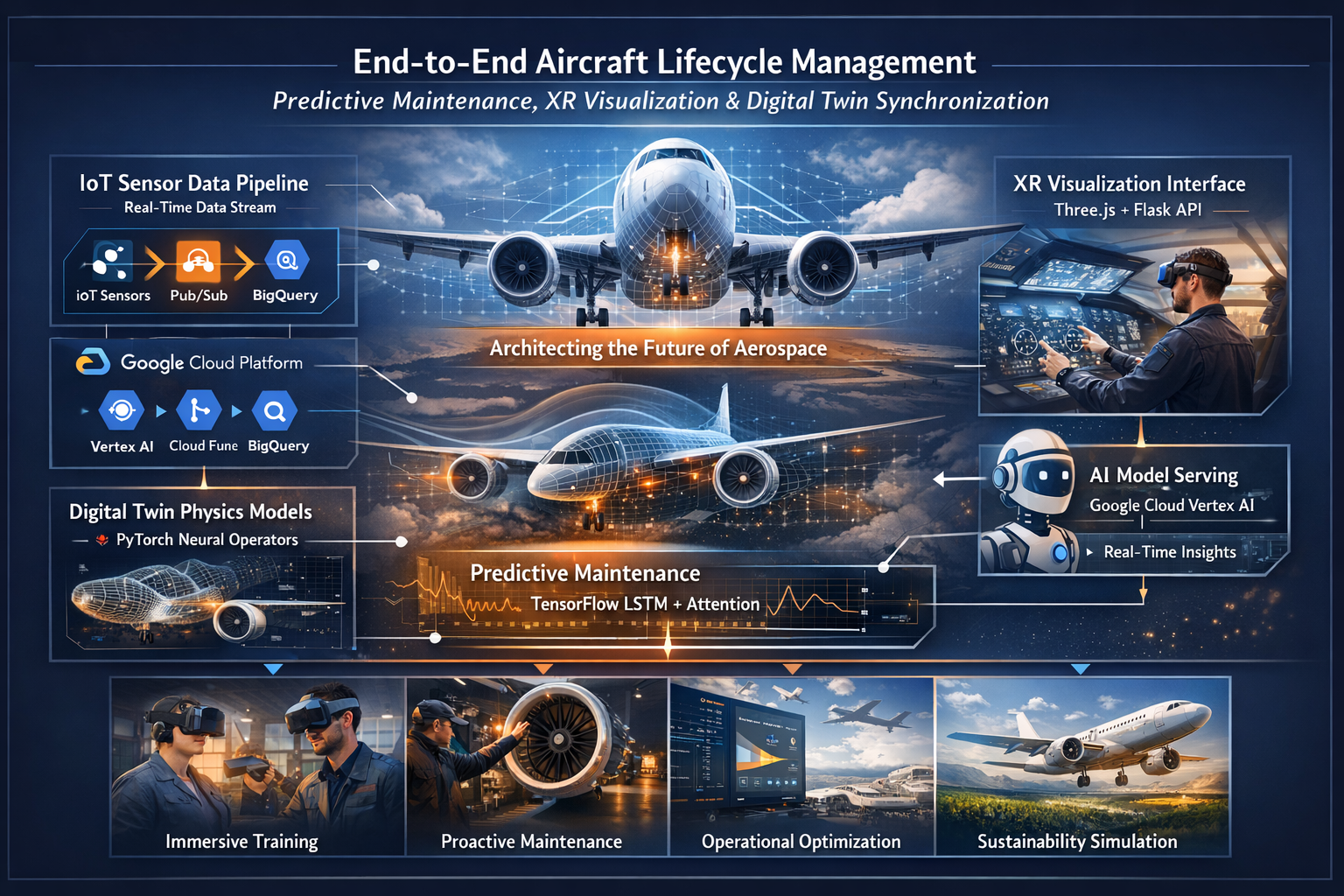 Architecting the Future: XR and Digital Twins in Aerospace’s End-to-En Architecting the Future: XR and Digital Twins in Aerospace’s End-to-En
