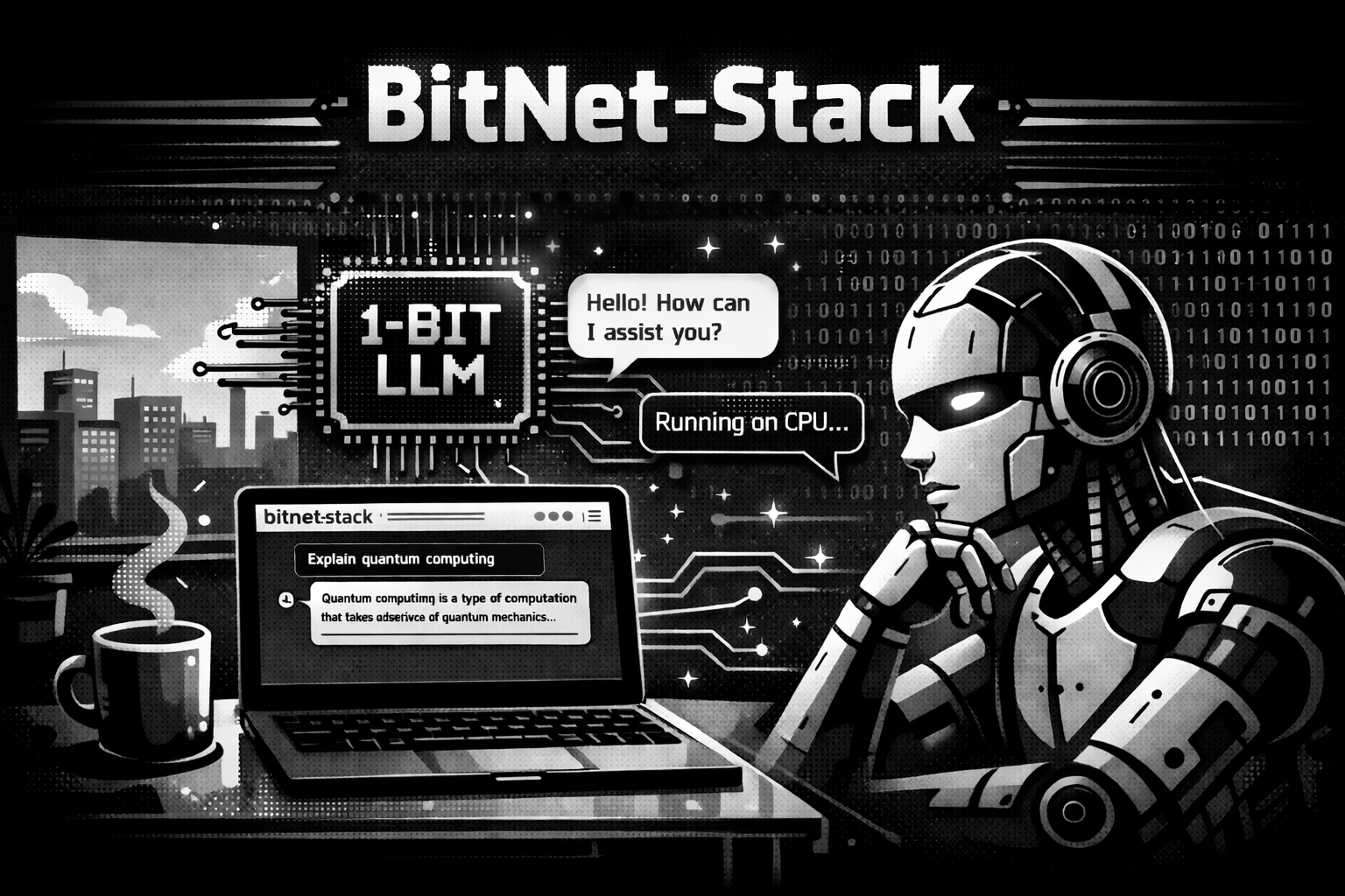Web UI to chat with BitNet tiny LLM — BitNet-Stack