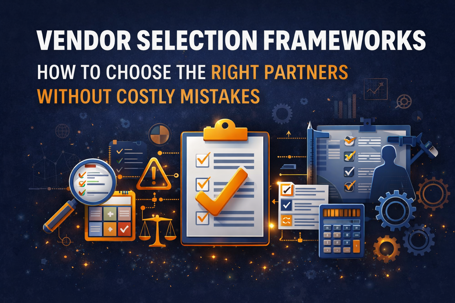 Vendor Selection Frameworks: How to Choose the Right Partners Without Costly Mistakes