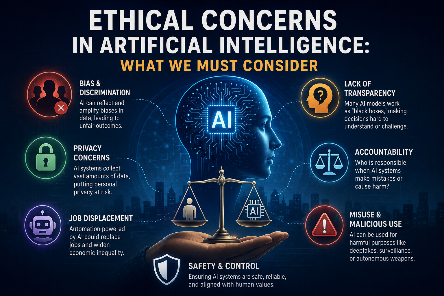 Ethical Concerns in Artificial Intelligence: What We Must Consider