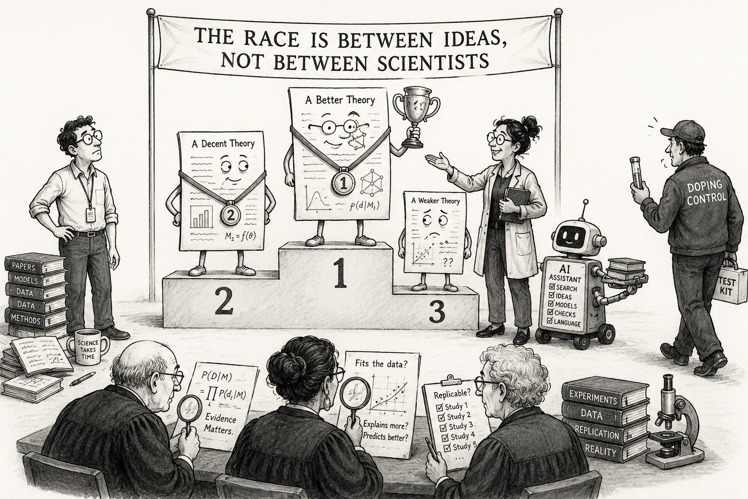 LLMs Are Not Doping, Because Science Is Not a Sport