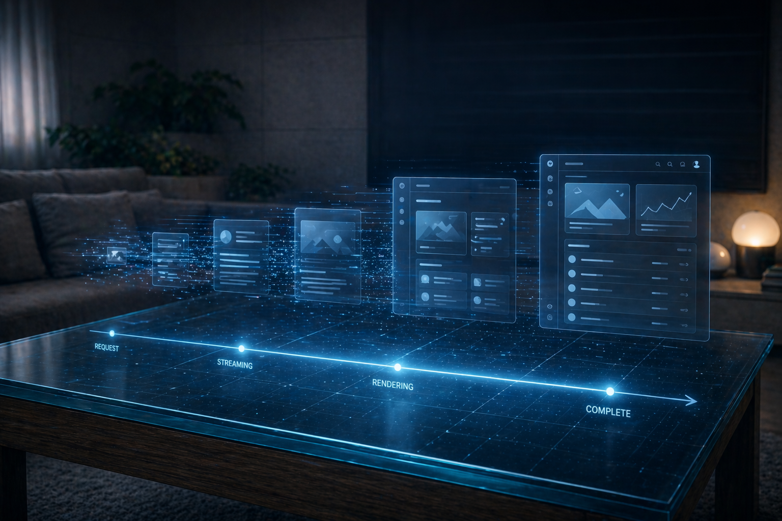 Stop Waiting: Let the UI Stream