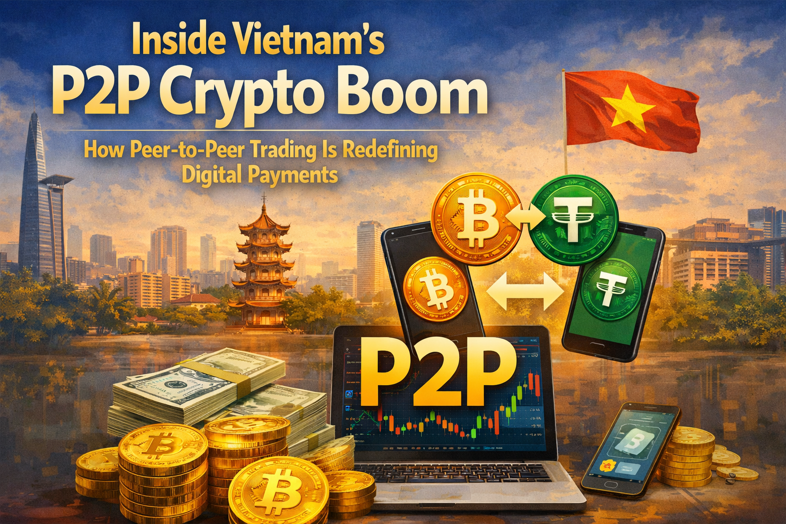 Inside Vietnam’s P2P Crypto Boom: How Peer-to-Peer Trading Is Redefining Digital Payments