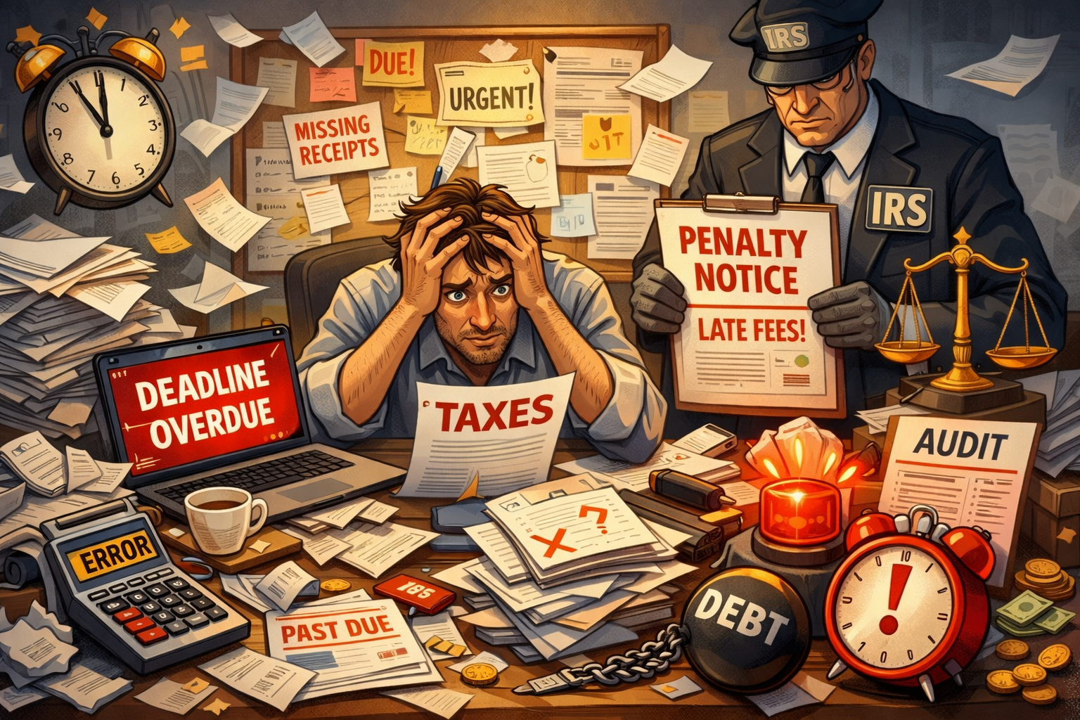 Tax Reporting and the “Disorganized Workflow” Penalty