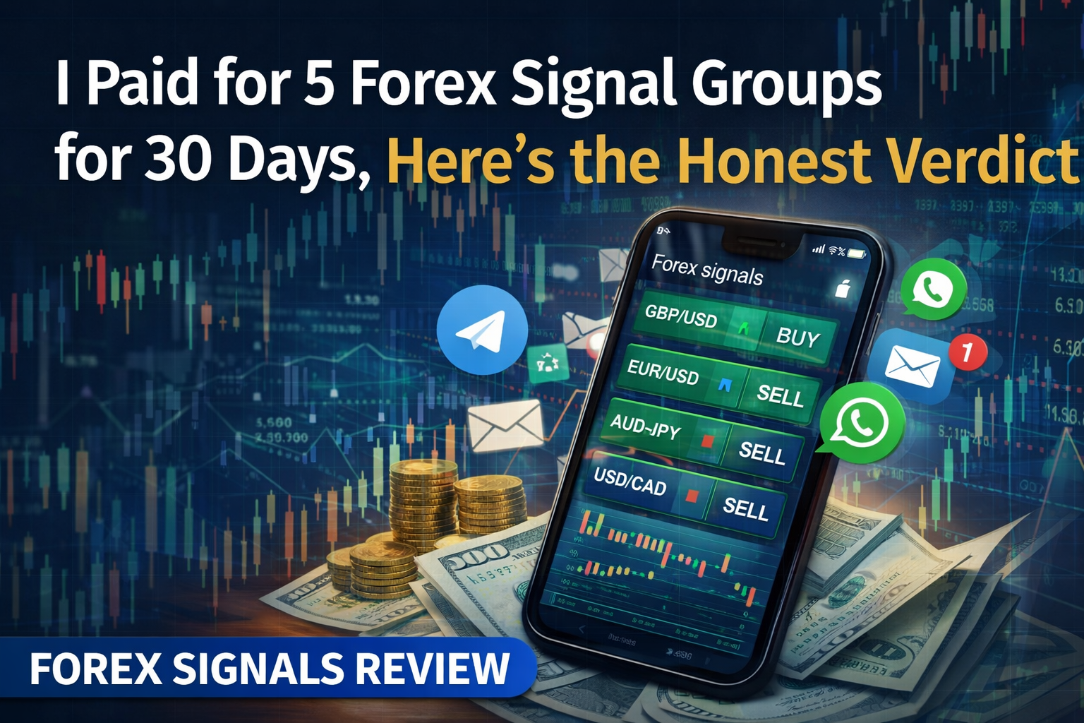Title: I Paid for 5 Forex Signal Groups for 30 Days, Here’s the Honest Verdict