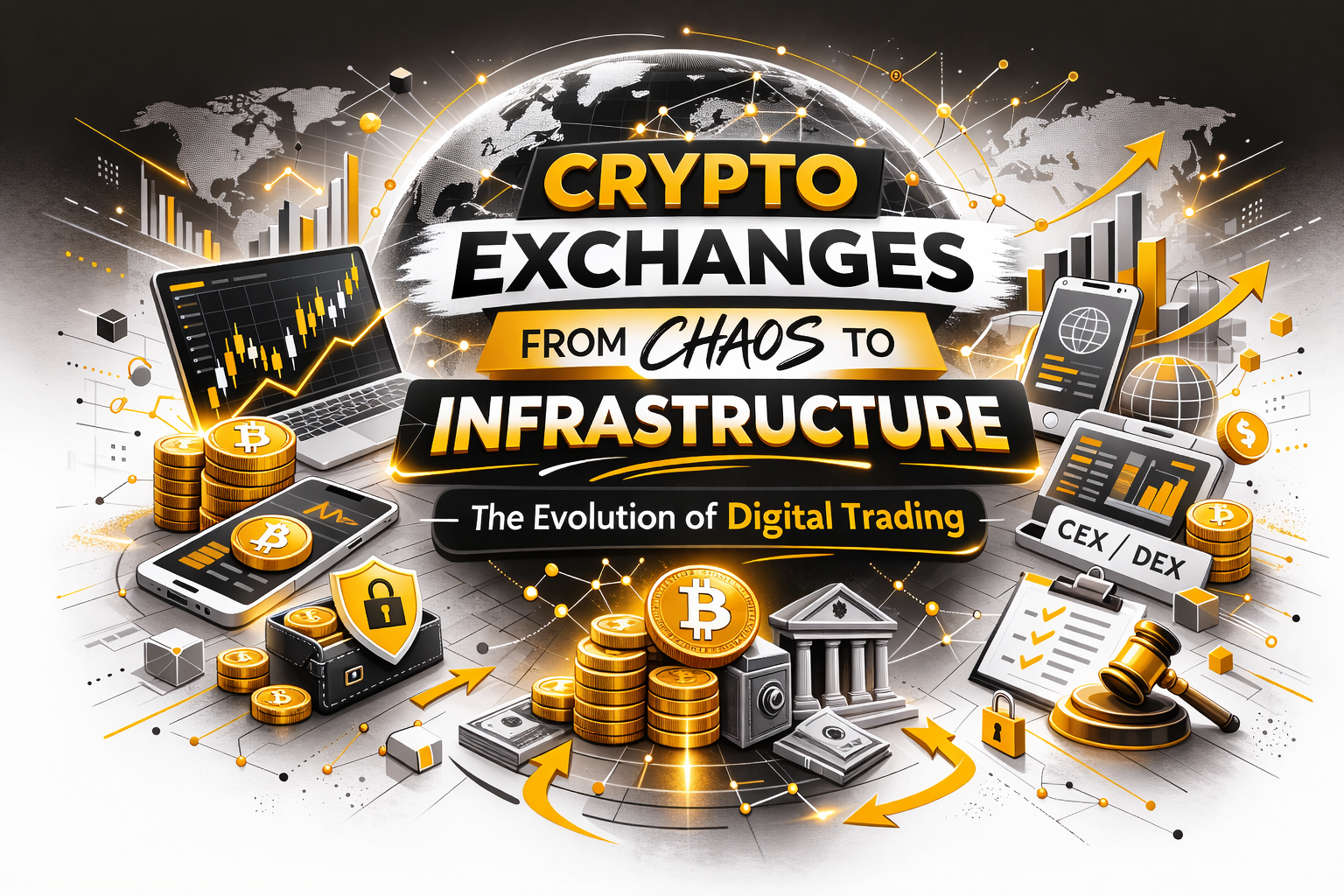 Crypto Exchanges: From Chaos to Infrastructure