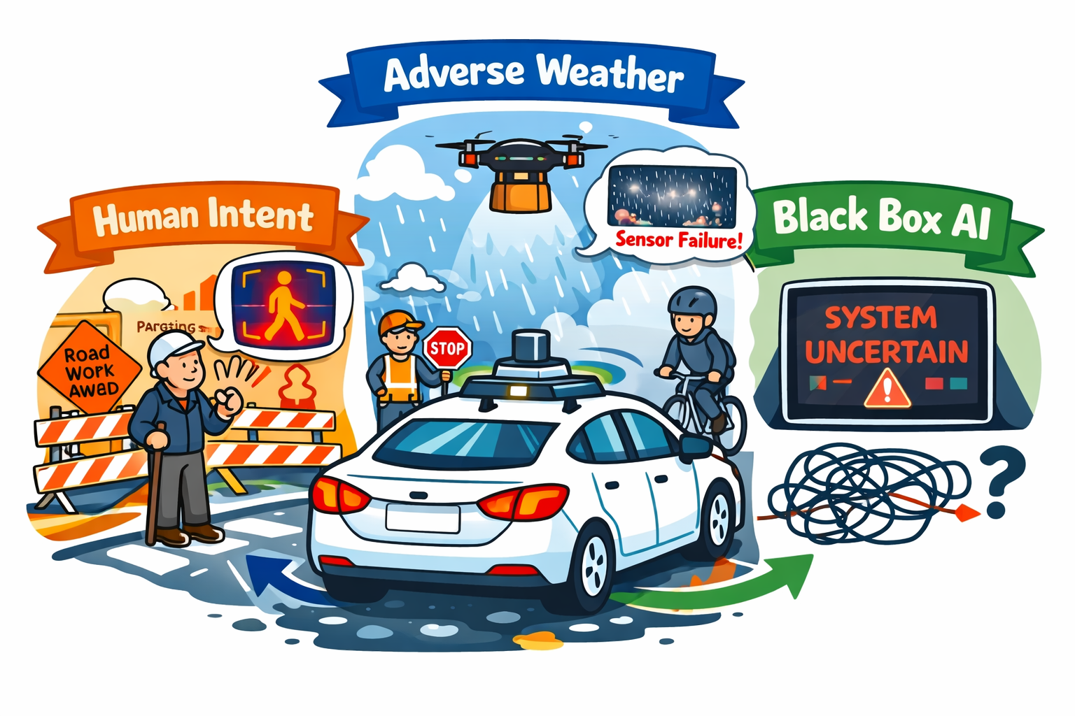 Beyond the Hype: 3 Unsolved Edge-Case Challenges in Autonomous Vehicle Engineering