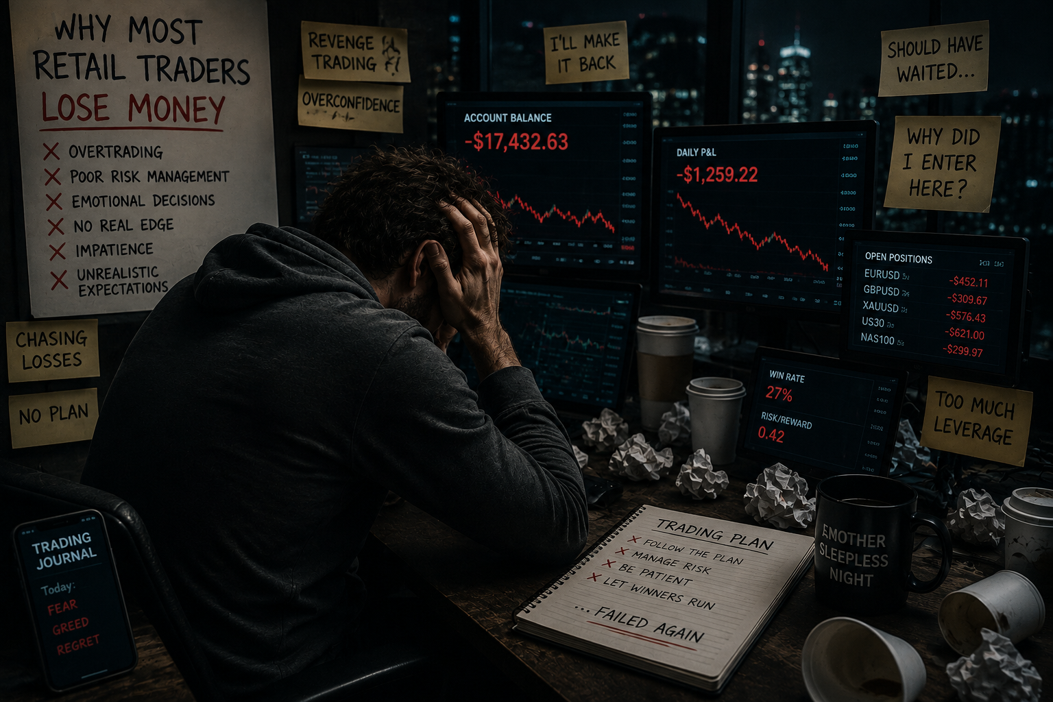 Why Most Retail Traders Lose Money
