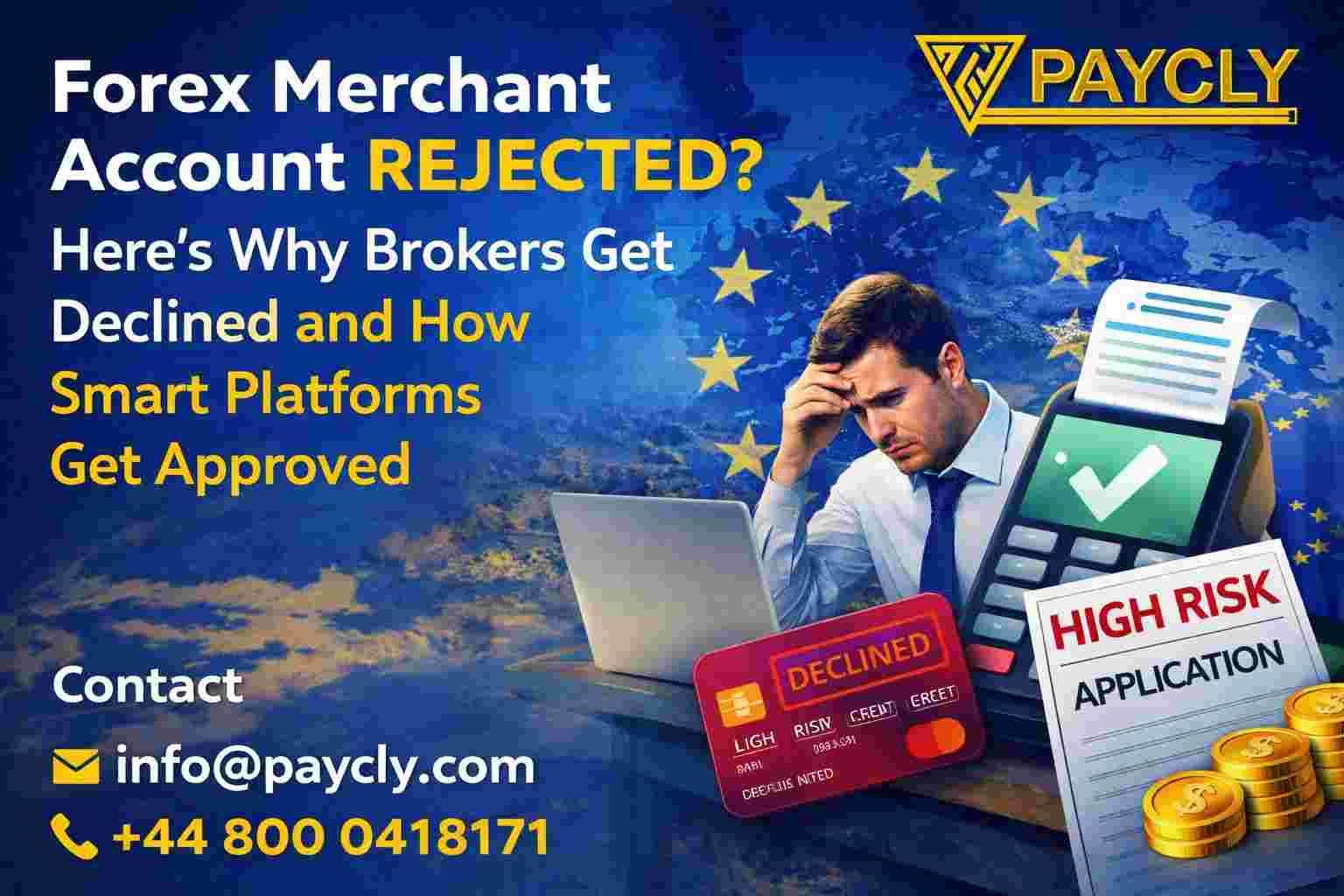 Why Forex Merchant Accounts Keep Getting Rejected in Europe (And How Approved Brokers Finally Fix…
