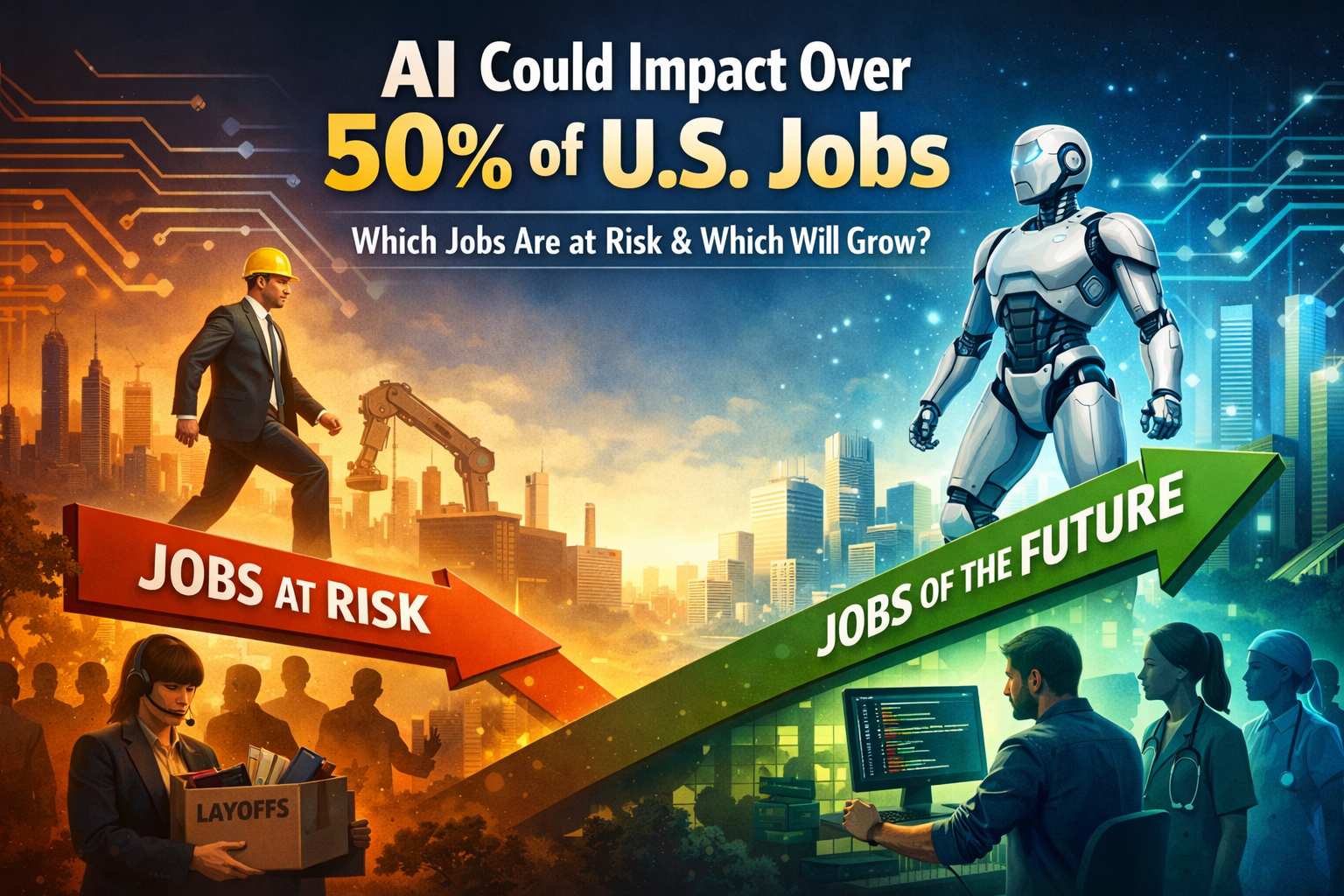 AI Could Impact Over 50% of U.S. Jobs, New Analysis Reveals