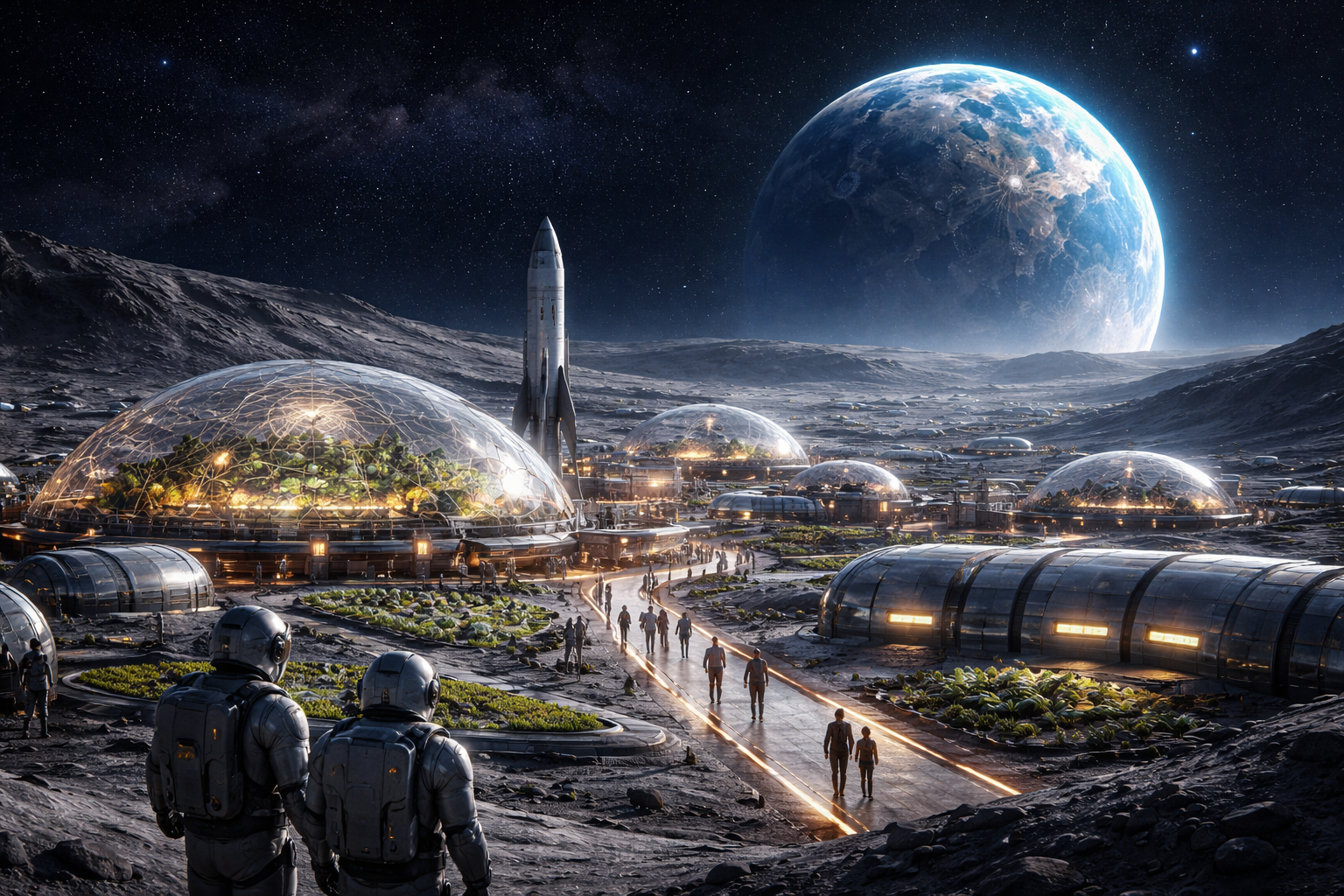Living on the Moon: How an Off-Earth Society Would Redefine What It Me Living on the Moon: How an Off-Earth Society Would Redefine What It Me