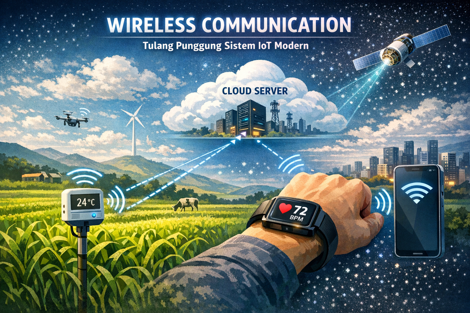 Belajar IOT dg ESP32: Wireless Communication